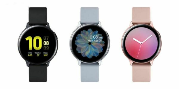 ساعت هوشمند سامسونگ مدل Galaxy Watch Active2 40mm بند لاستیکی