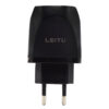 شارژر دیواری لیتو مدل LEITU LH - 19 به همراه کابل تبدیل MICROUSB