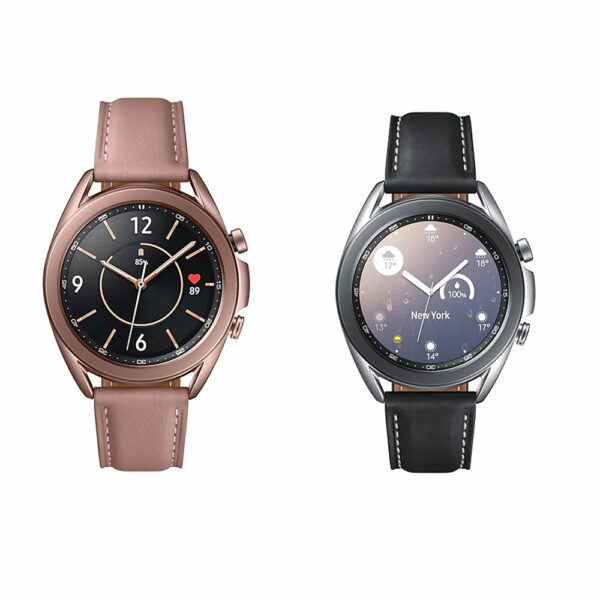 ساعت هوشمند سامسونگ مدل Galaxy Watch3 SM-R850 41mm بند چرمی