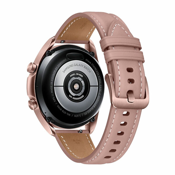 ساعت هوشمند سامسونگ مدل Galaxy Watch3 SM-R850 41mm بند چرمی