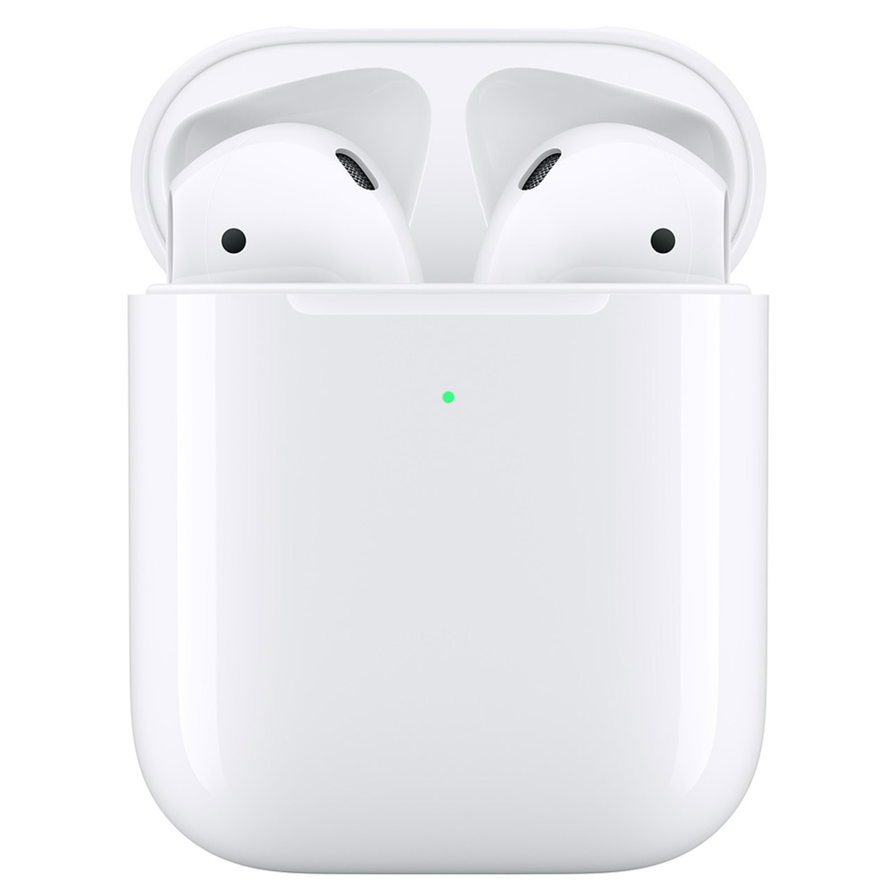 هدفون بی‌ سیم اپل مدل AirPods New Generation همراه با محفظه شارژ بی‌سیم