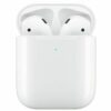 هدفون بی‌ سیم اپل مدل AirPods New Generation همراه با محفظه شارژ بی‌سیم